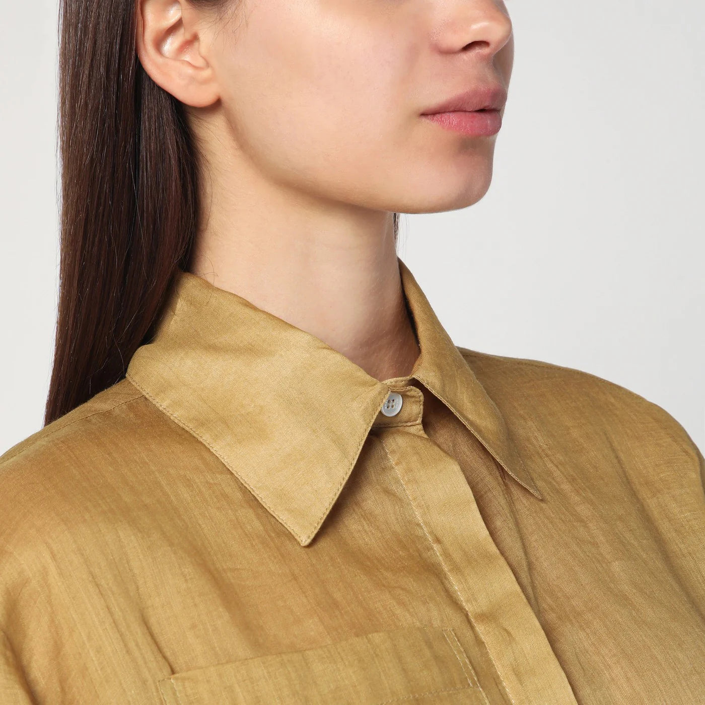 MKDT Studio Loose Sigga shirt in ramie