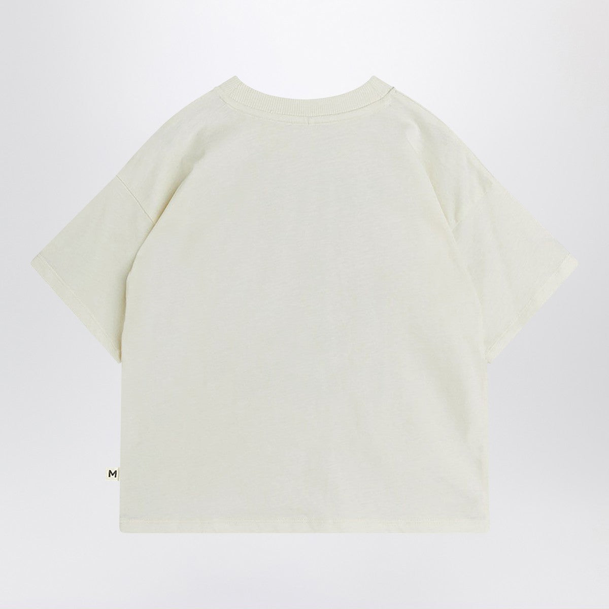 Mini Rodini Mini Rodini white T-shirt with municipal print
