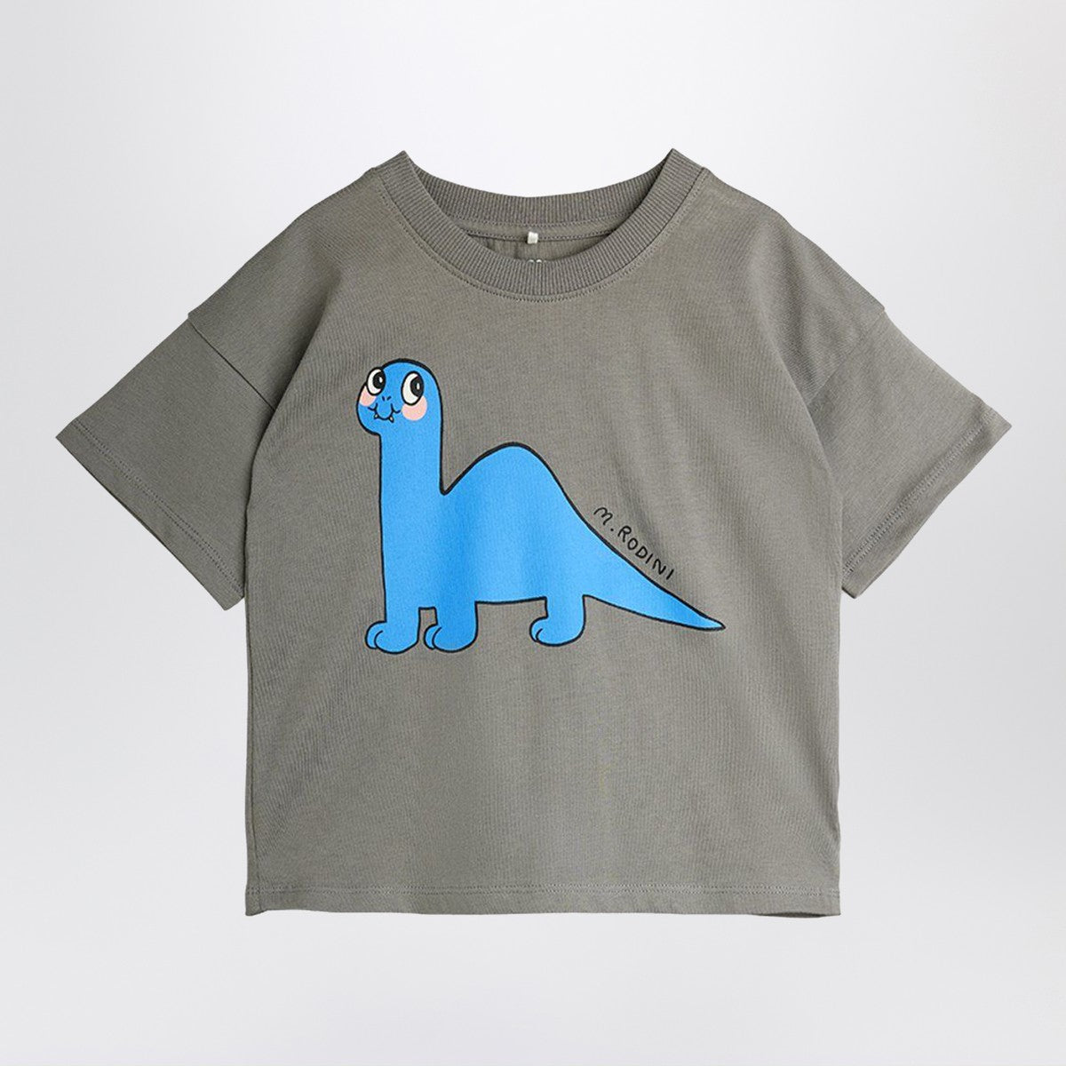 Mini Rodini Mini Rodini Dino grey t-shirt