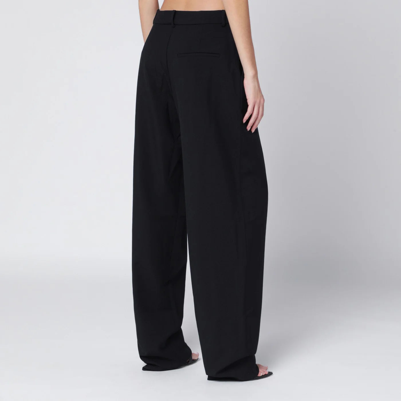 Francesco Murano Black pants with darts