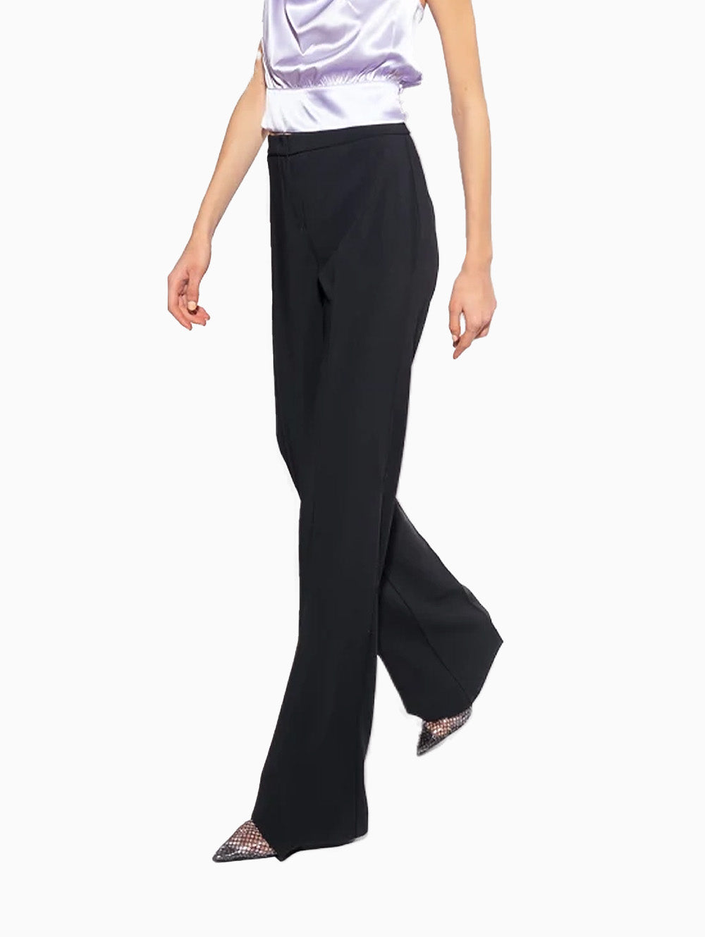 Stretch Crepe Trousers
