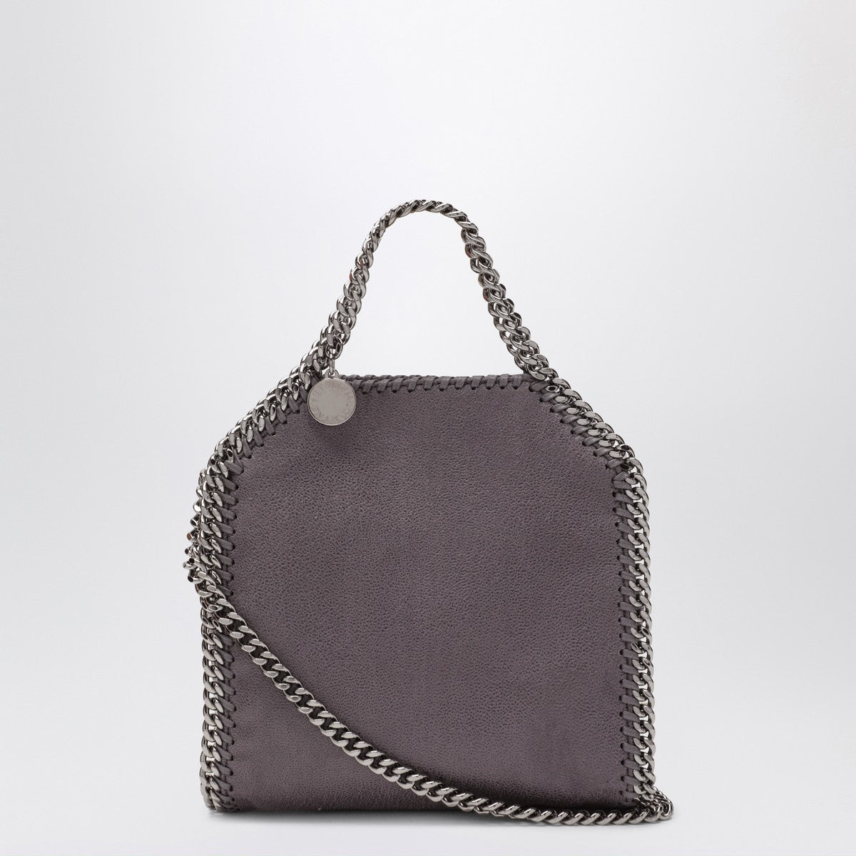 Stella McCartney Stella McCartney Micro Falabella Tote Bag in Bark