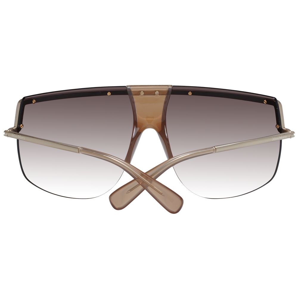 Max Mara Gold Metal Sunglasses - Luxe Marca