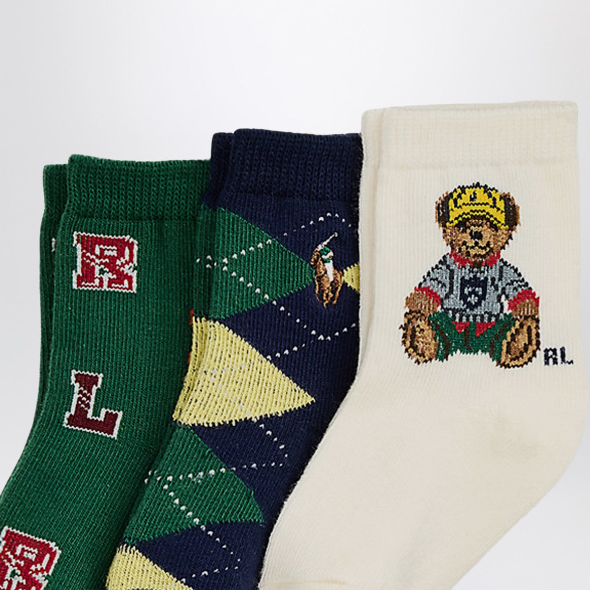 Polo Ralph Lauren Polo Ralph Lauren Set of three Polo Bear socks
