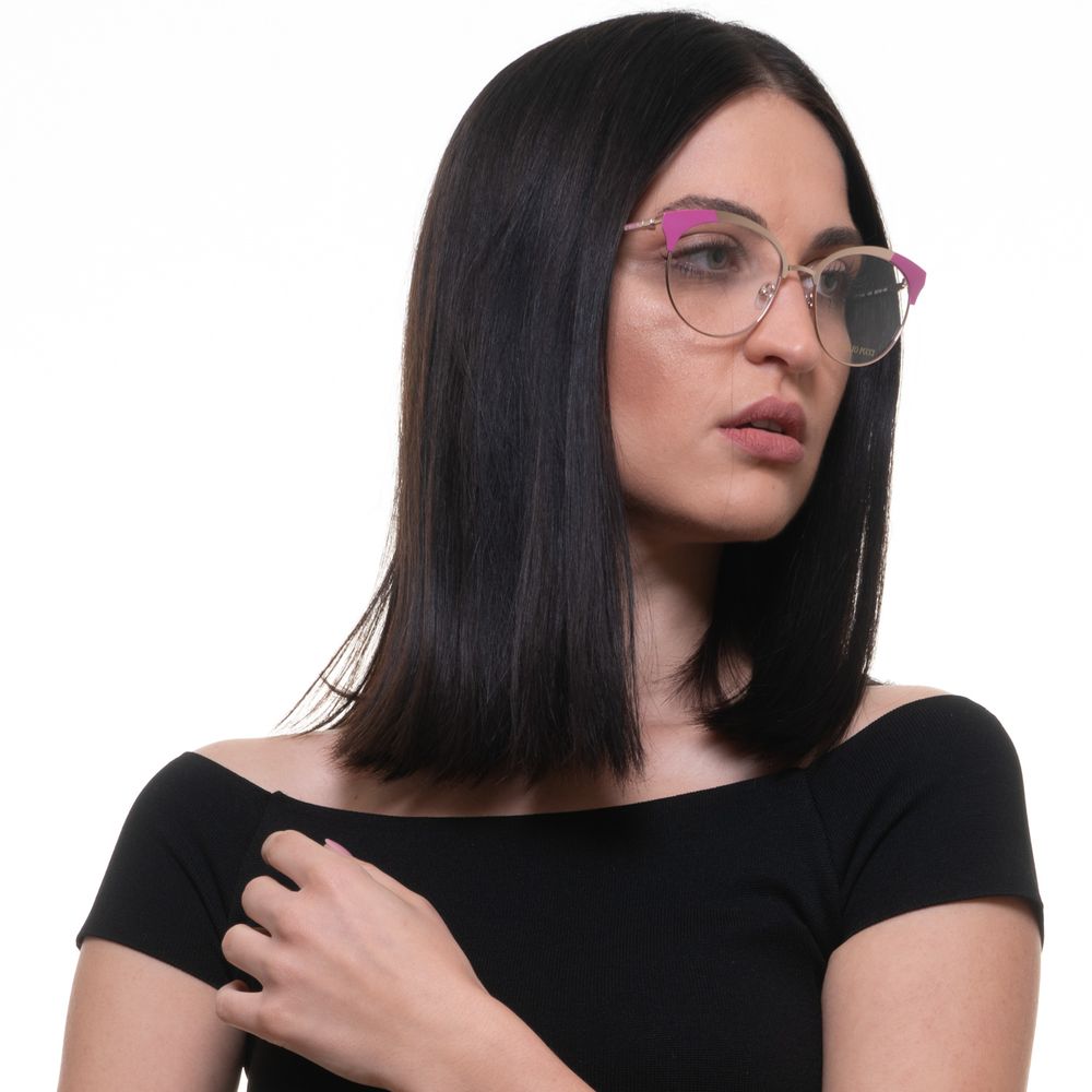 إطارات بصرية نسائية ذهبية