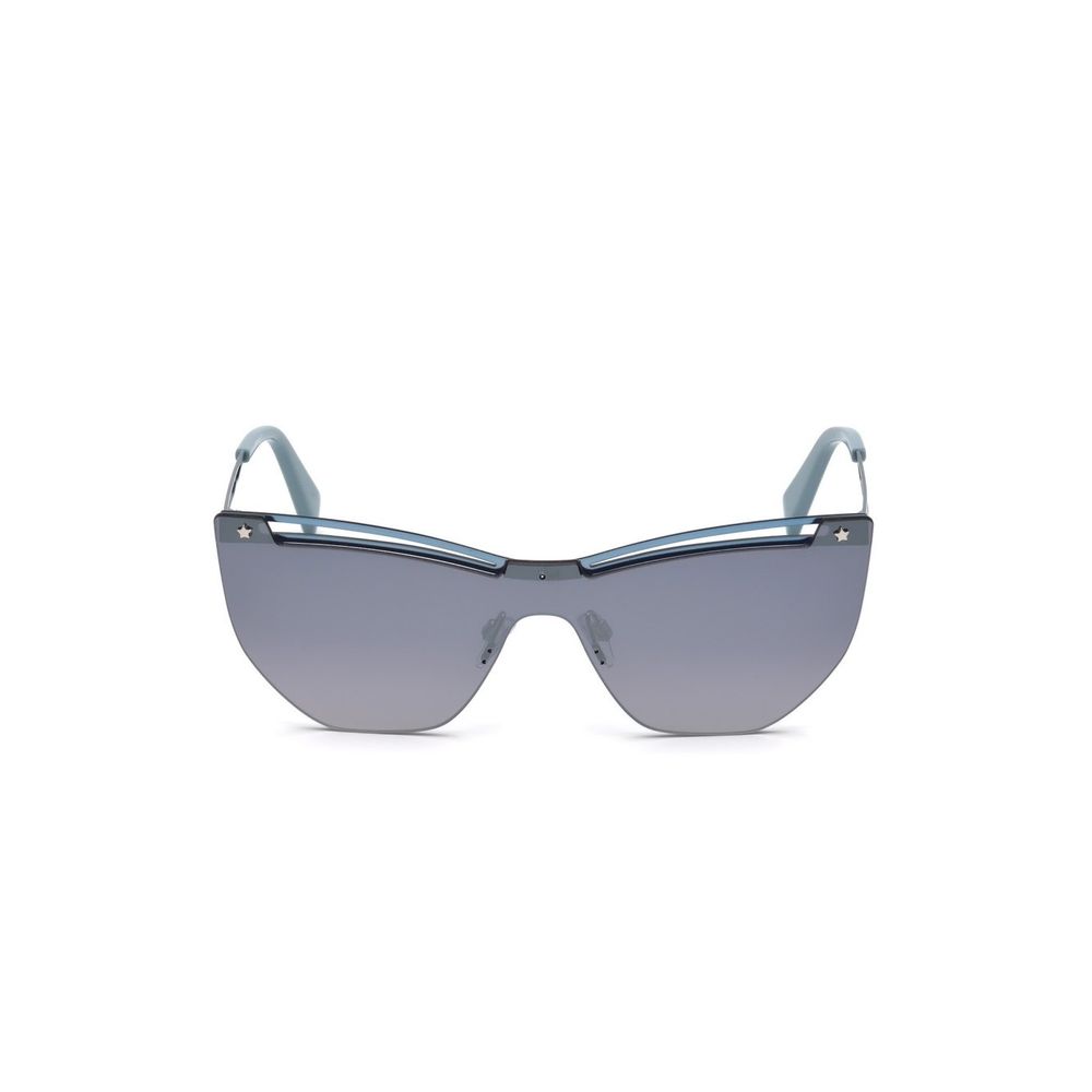 Bicolor Metal Metal Metal Sunglasses