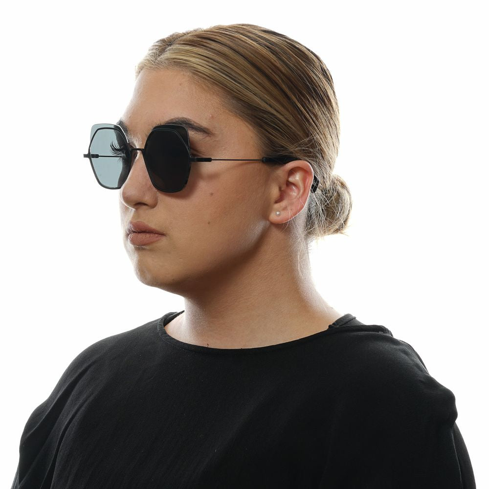 نظارة شمسية نسائية سوداء من يوجي ياماموتو