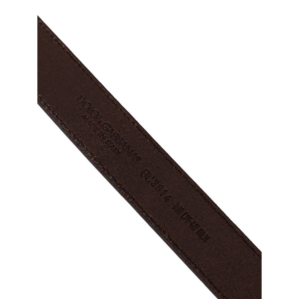 Brown Calfskin Belt