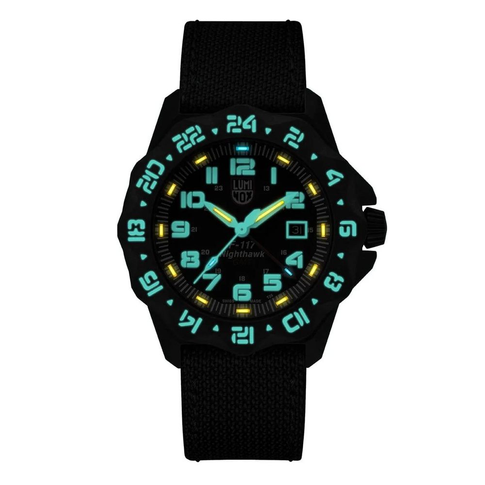 Black Fabric Watch