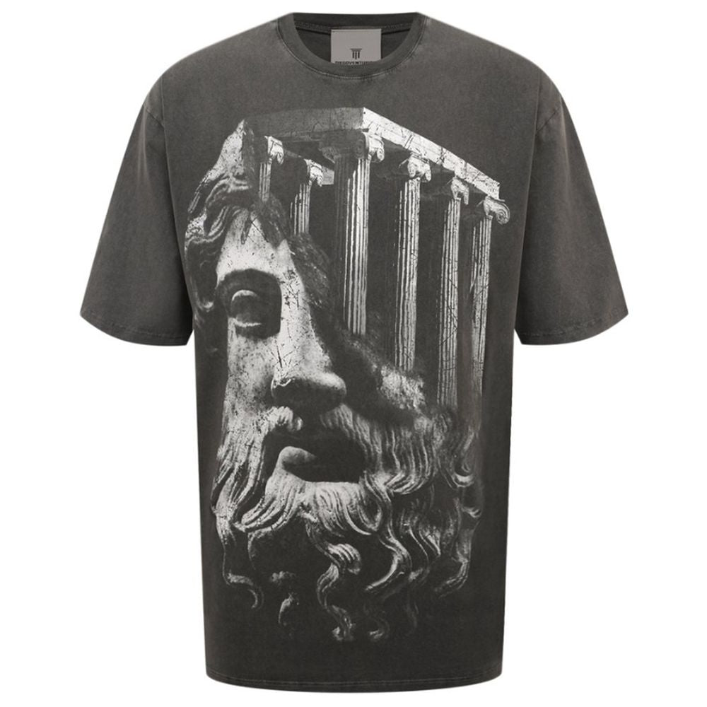 Gray Cotton T-Shirt