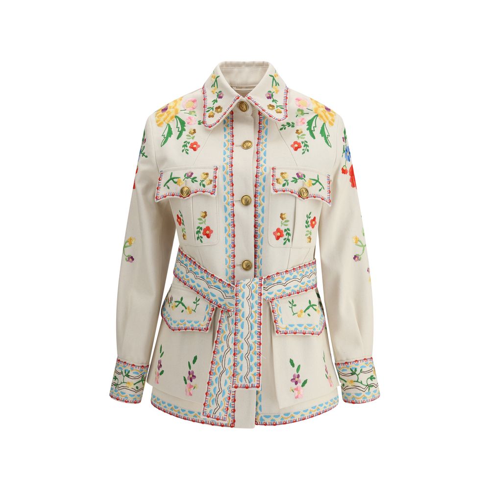 Embroidered Denim Jacket