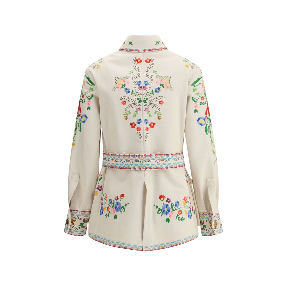 Embroidered Denim Jacket