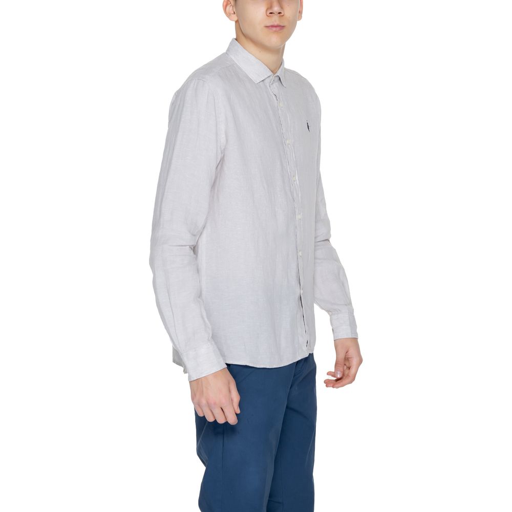 Beige Linen Shirt