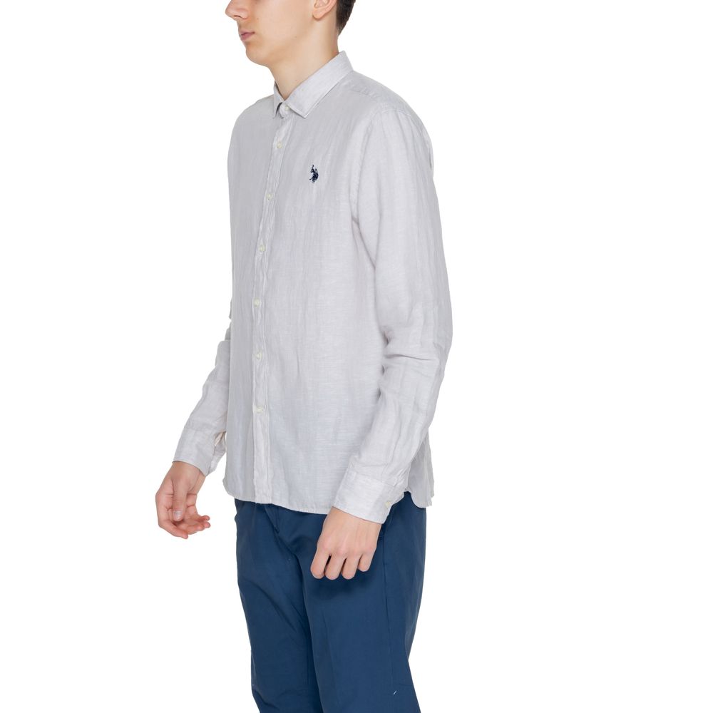Beige Linen Shirt