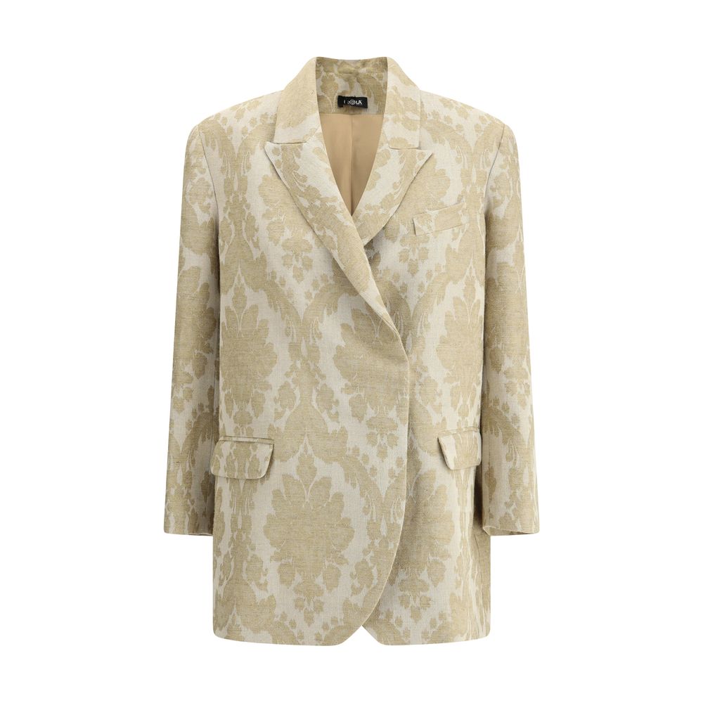 Brocade print Blazer