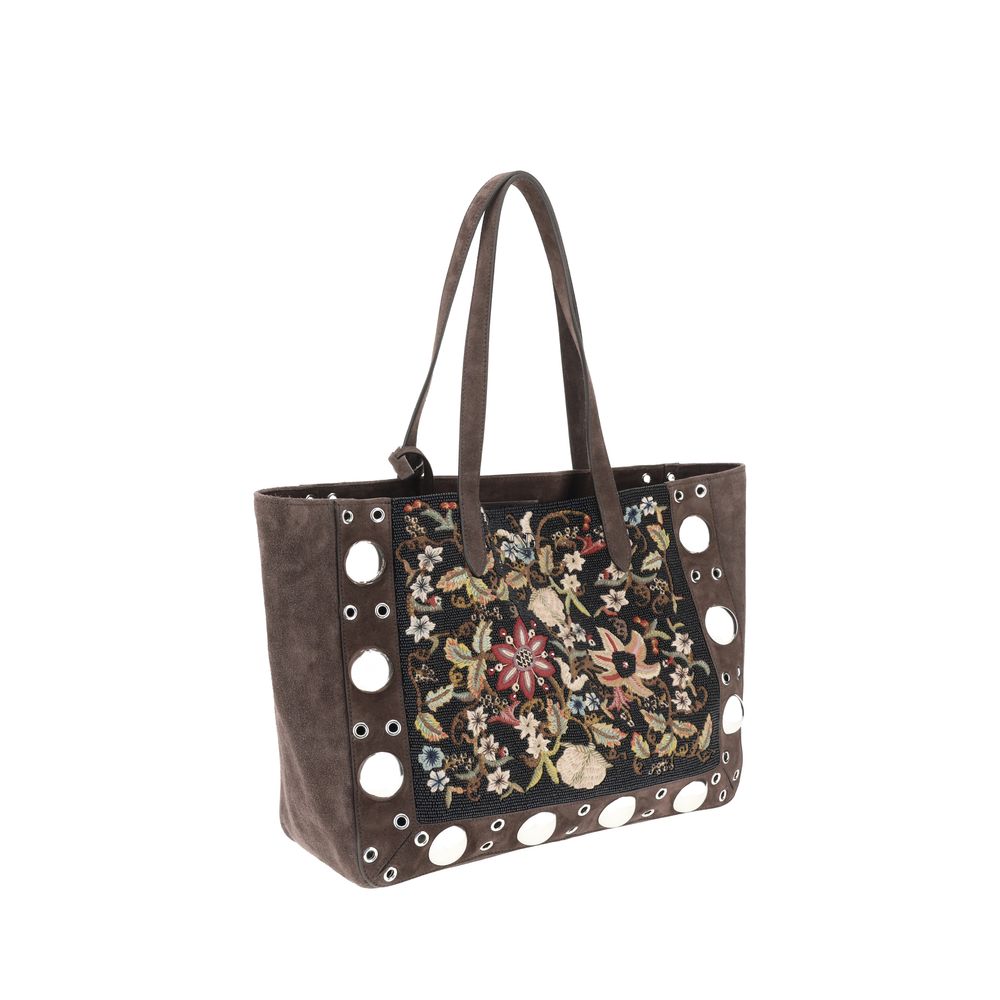 Floral embroideried Nellcote Tote Bag