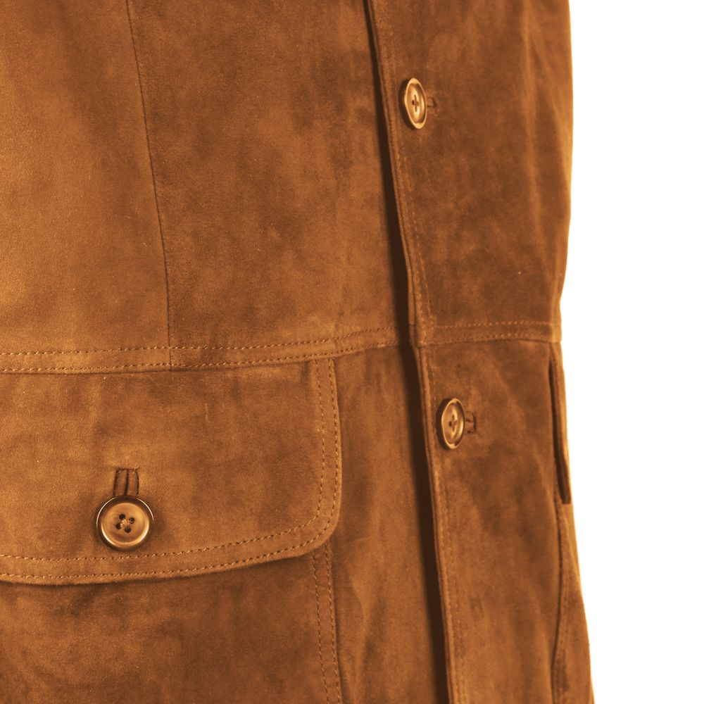 Brown Calfskin Jacket