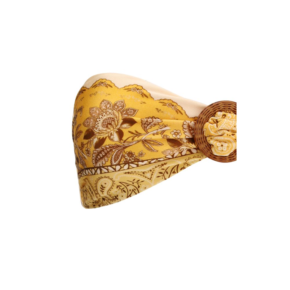 بيكيني زيمرمان من الليكرا الأصفر