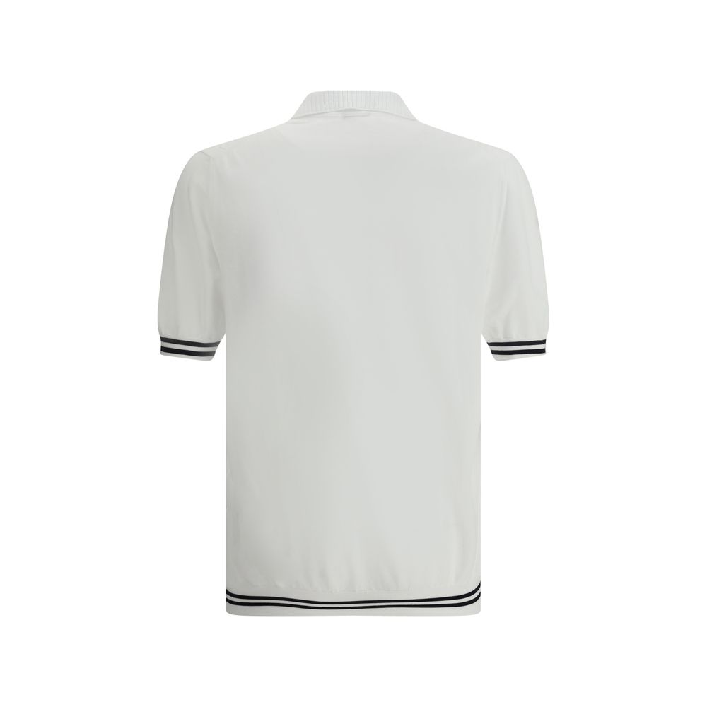 Ribbed Polo Shirt