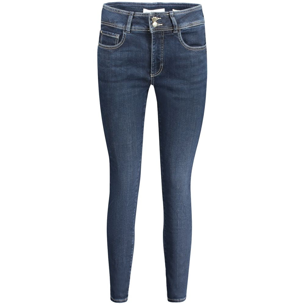 Blue Cotton Jeans & Pant