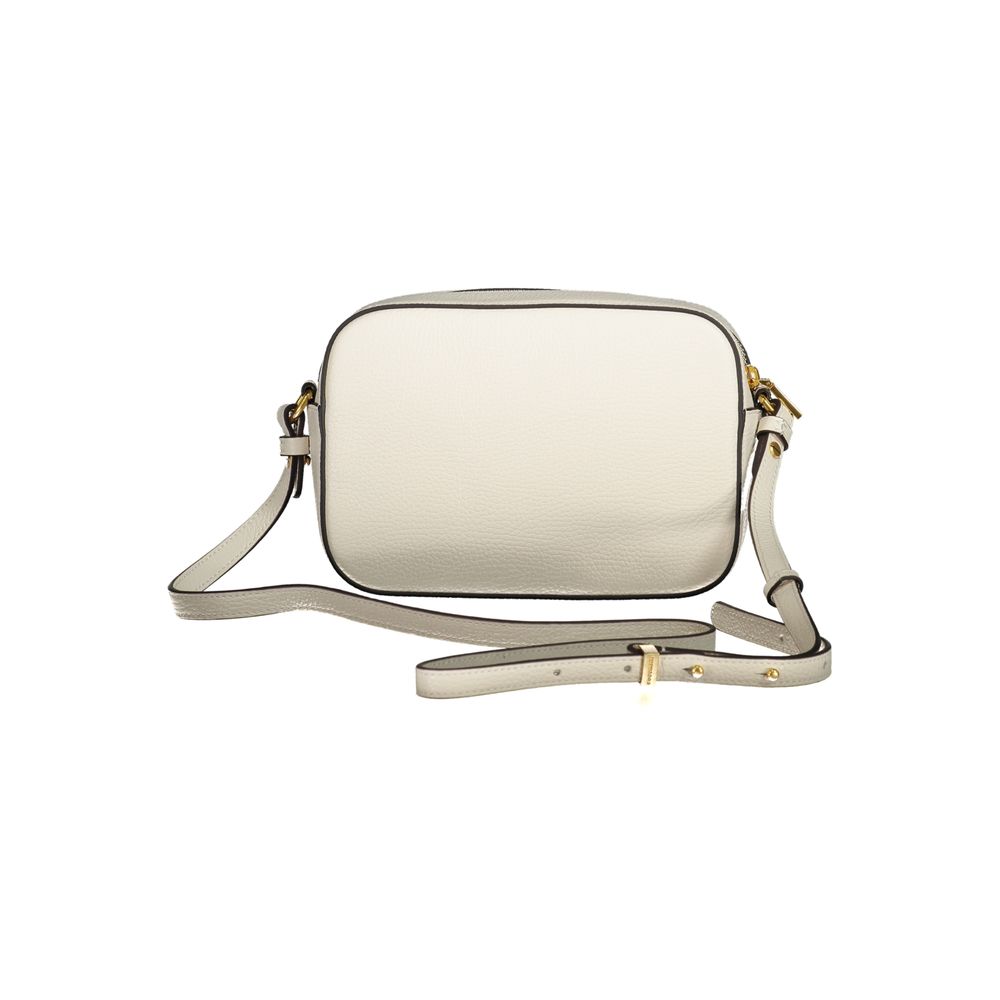 White Leather Handbag