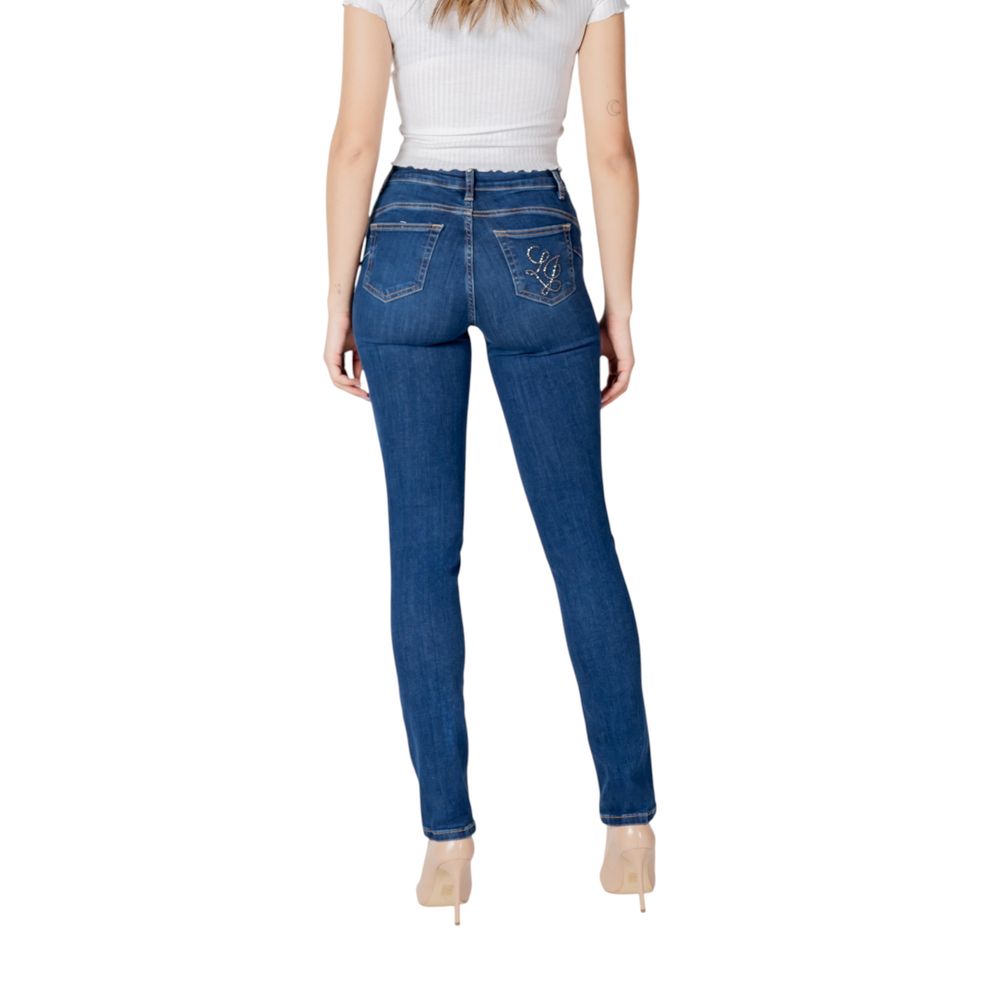 Blue Cotton Jeans & Pant