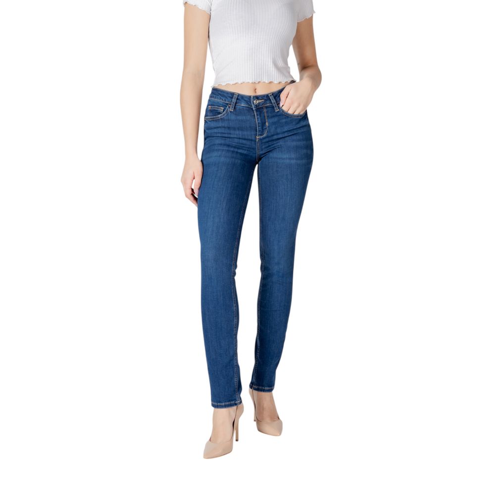 Blue Cotton Jeans & Pant
