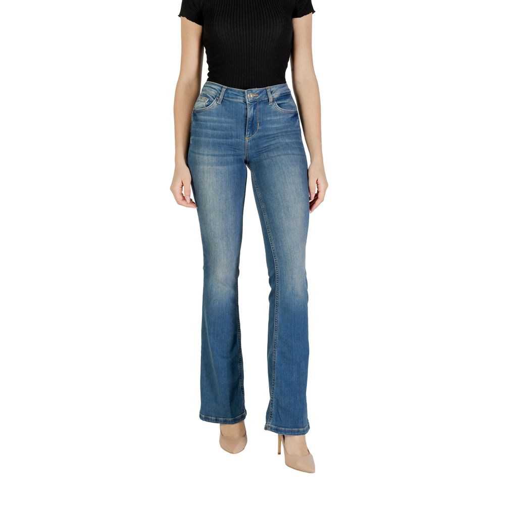 Blue Cotton Jeans & Pant