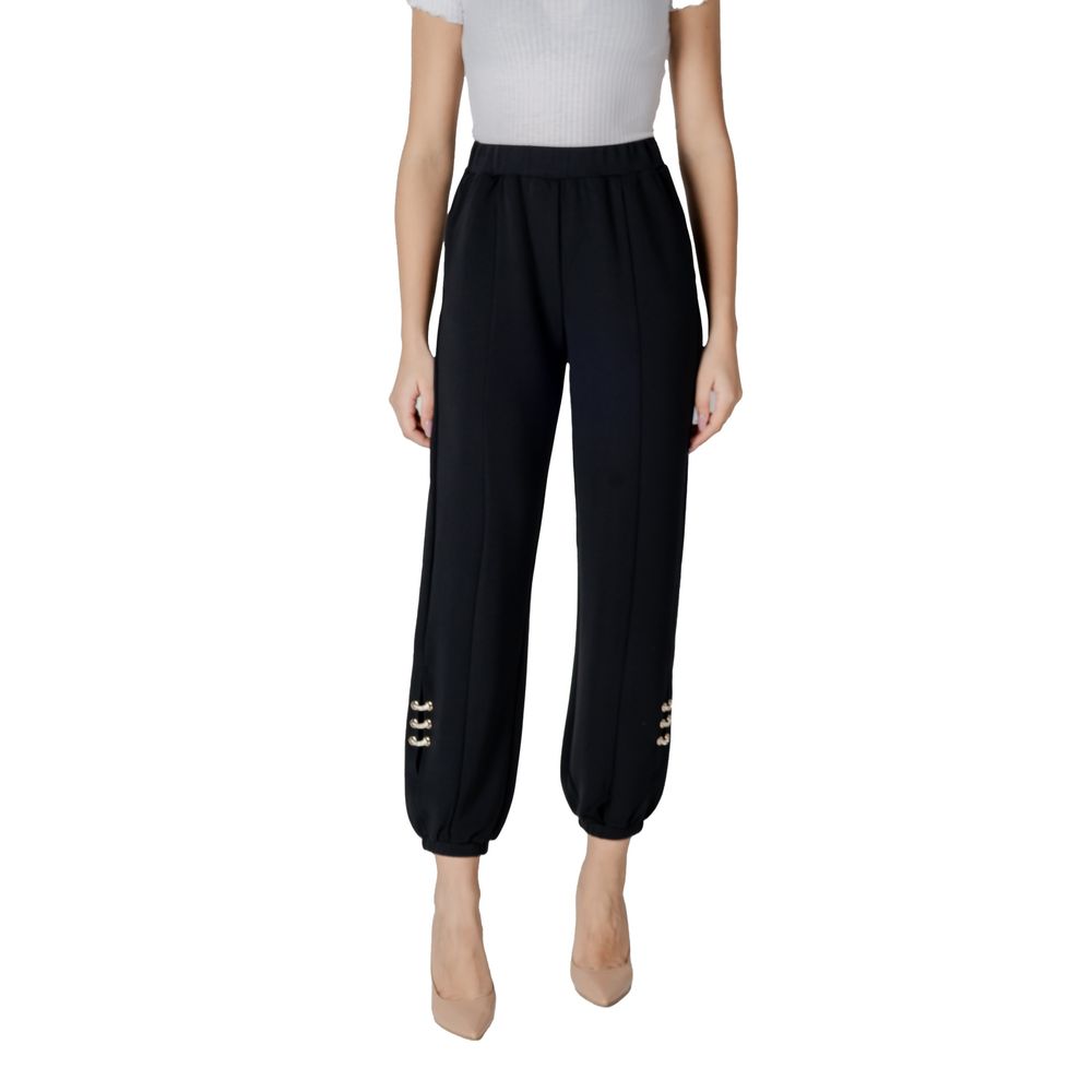 Black Modal Jeans & Pant