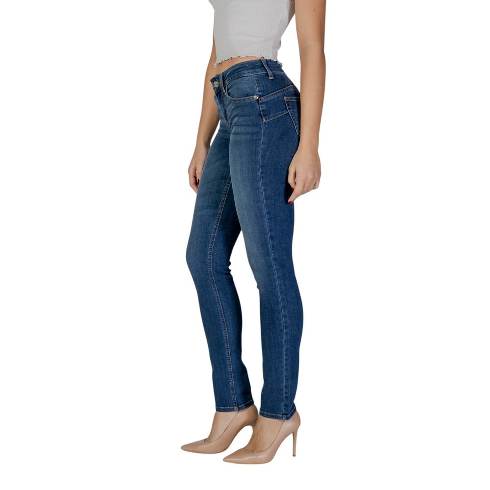 Blue Cotton Jeans & Pant