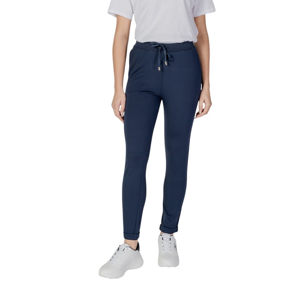 Blue Viscose Jeans & Pant