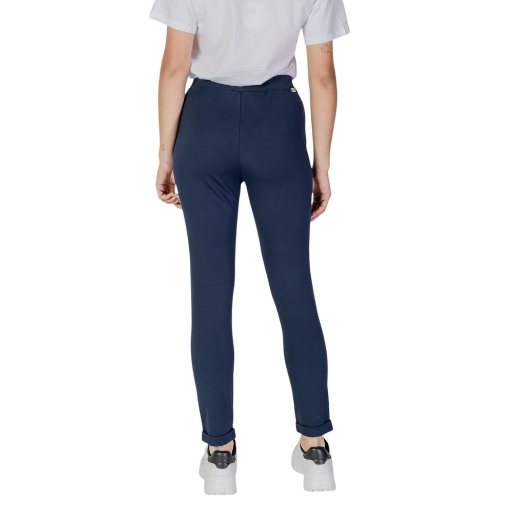Blue Viscose Jeans & Pant