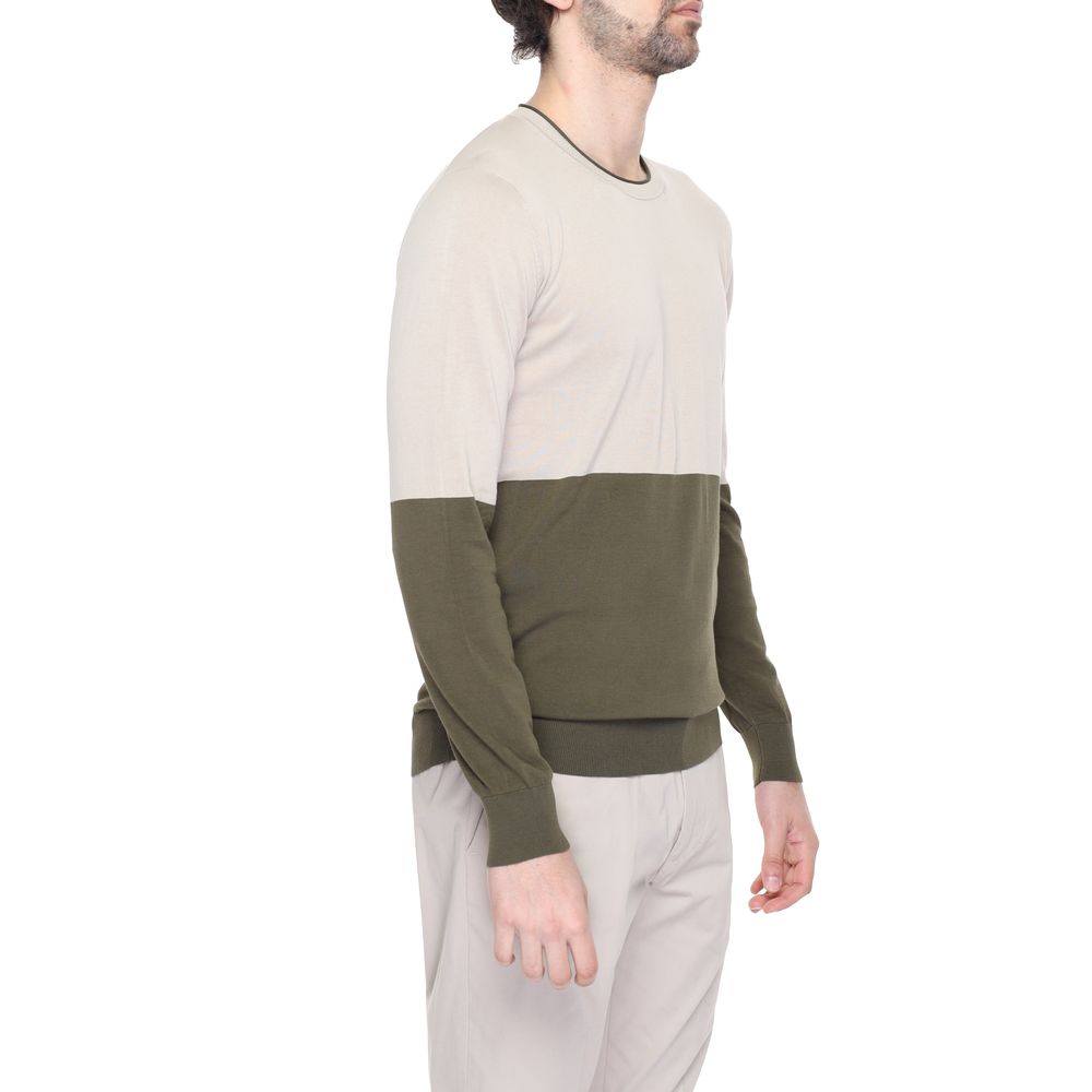 Beige Cotton T-Shirt
