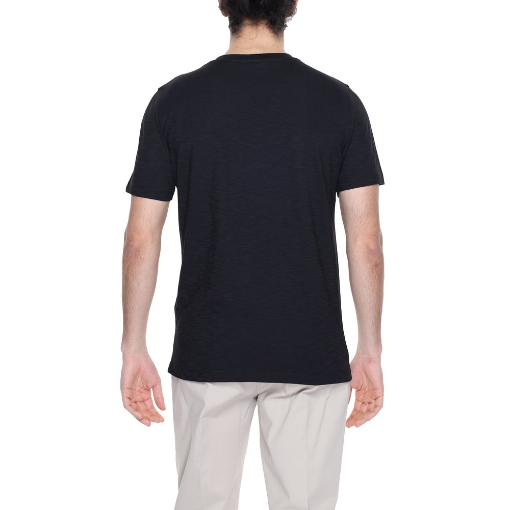 Black Cotton T-Shirt