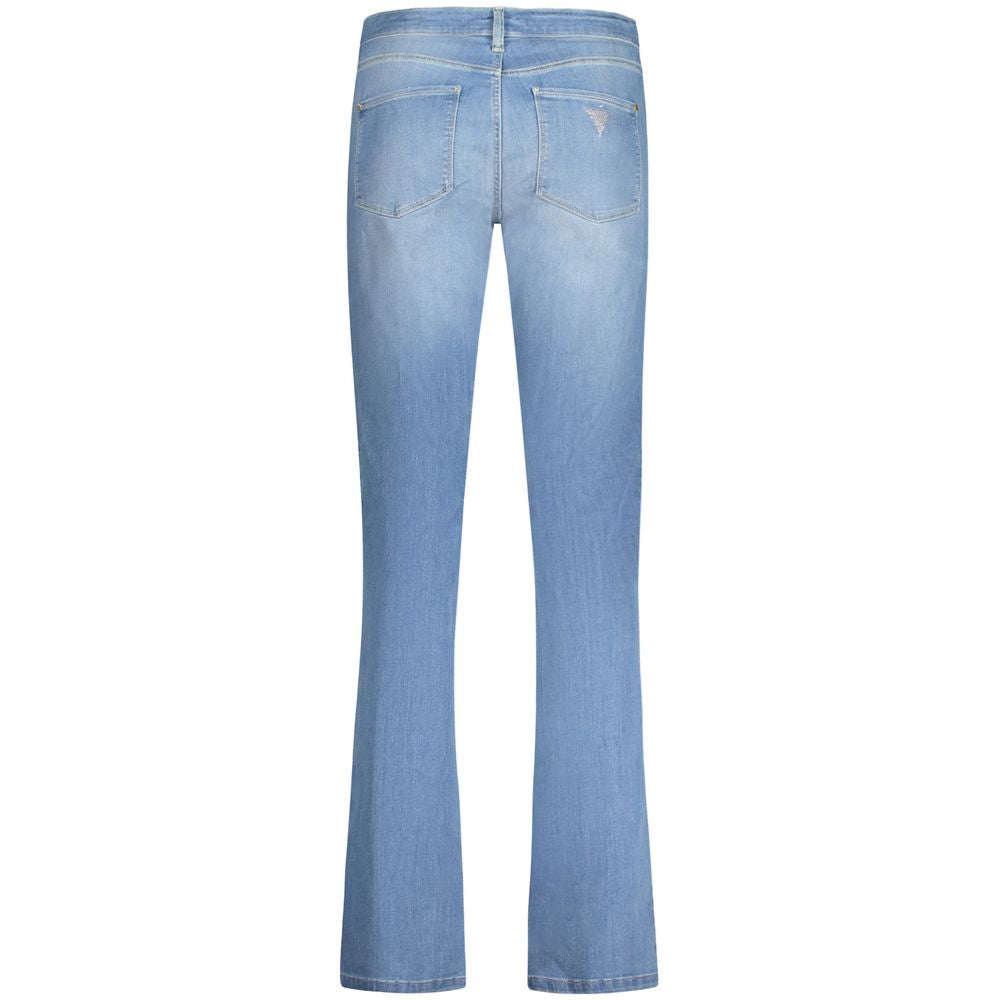 Light Blue Cotton Jeans & Pant