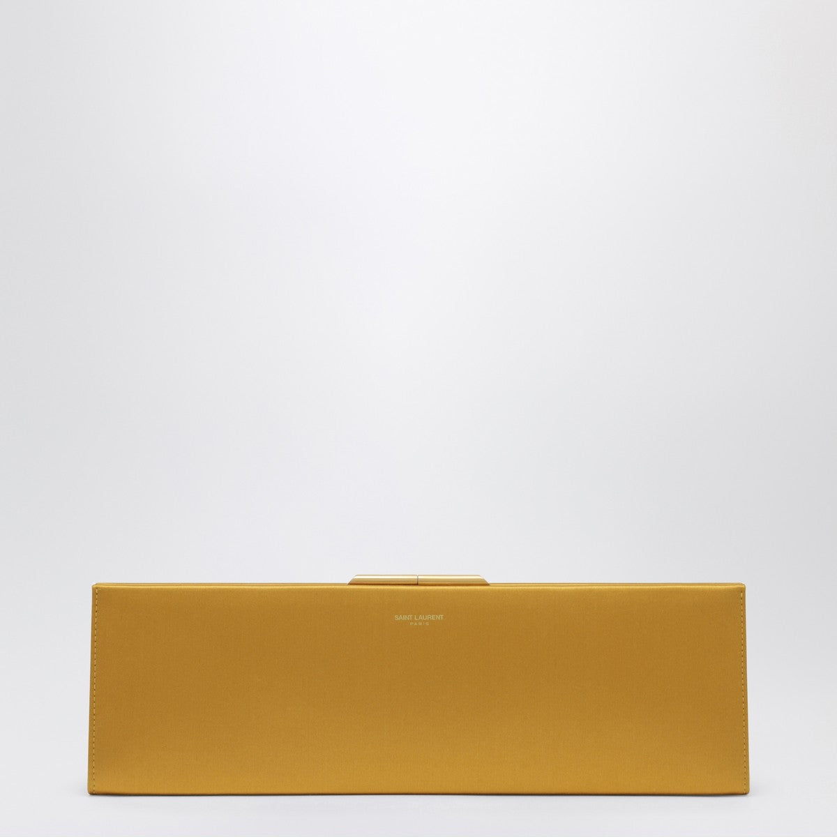 Saint Laurent Saint Laurent Midnight Clutch Large in yellow Satin