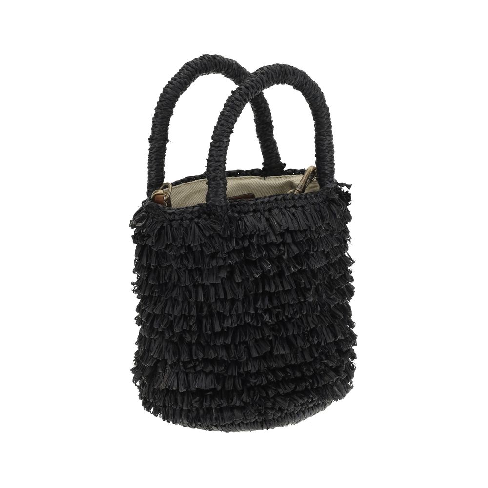 Naka Raffia Shoulder Bag