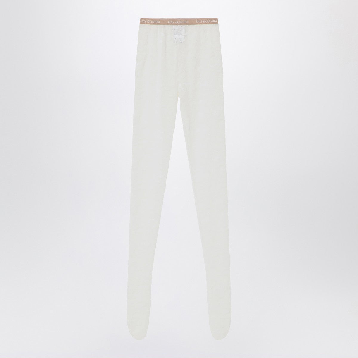 Valentino Garavani Valentino Garavani Ivory lace tights