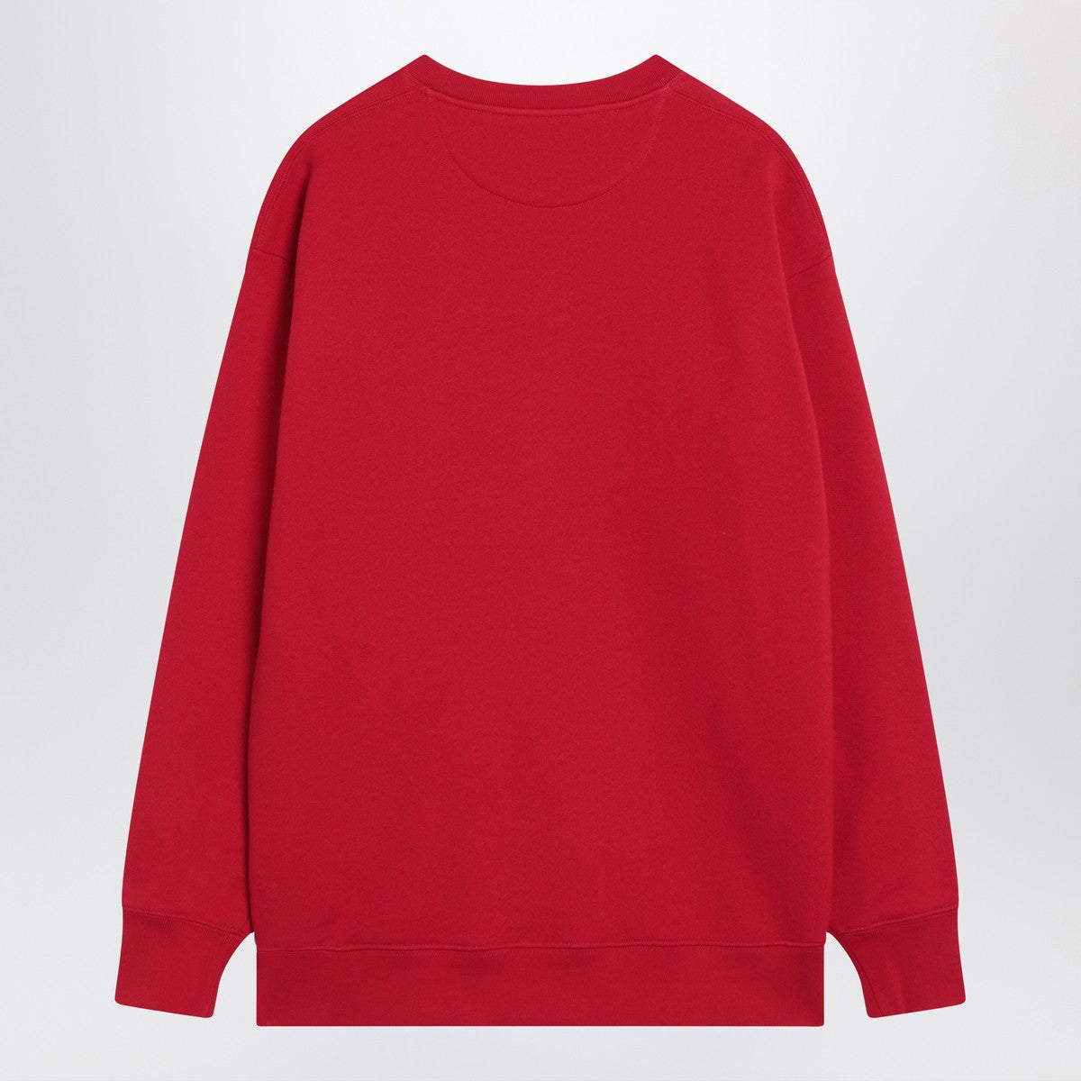 Valentino Red sweatshirt with Chez Valentino print