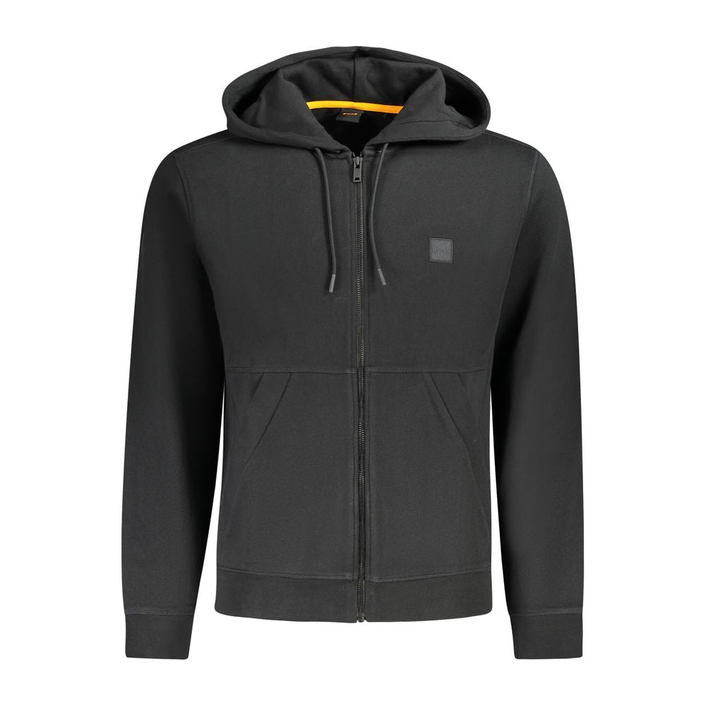 Black Cotton Sweater