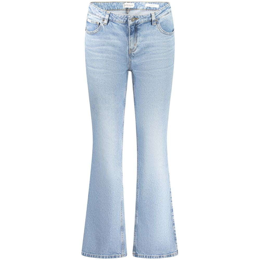 Light Blue Cotton Jeans & Pant