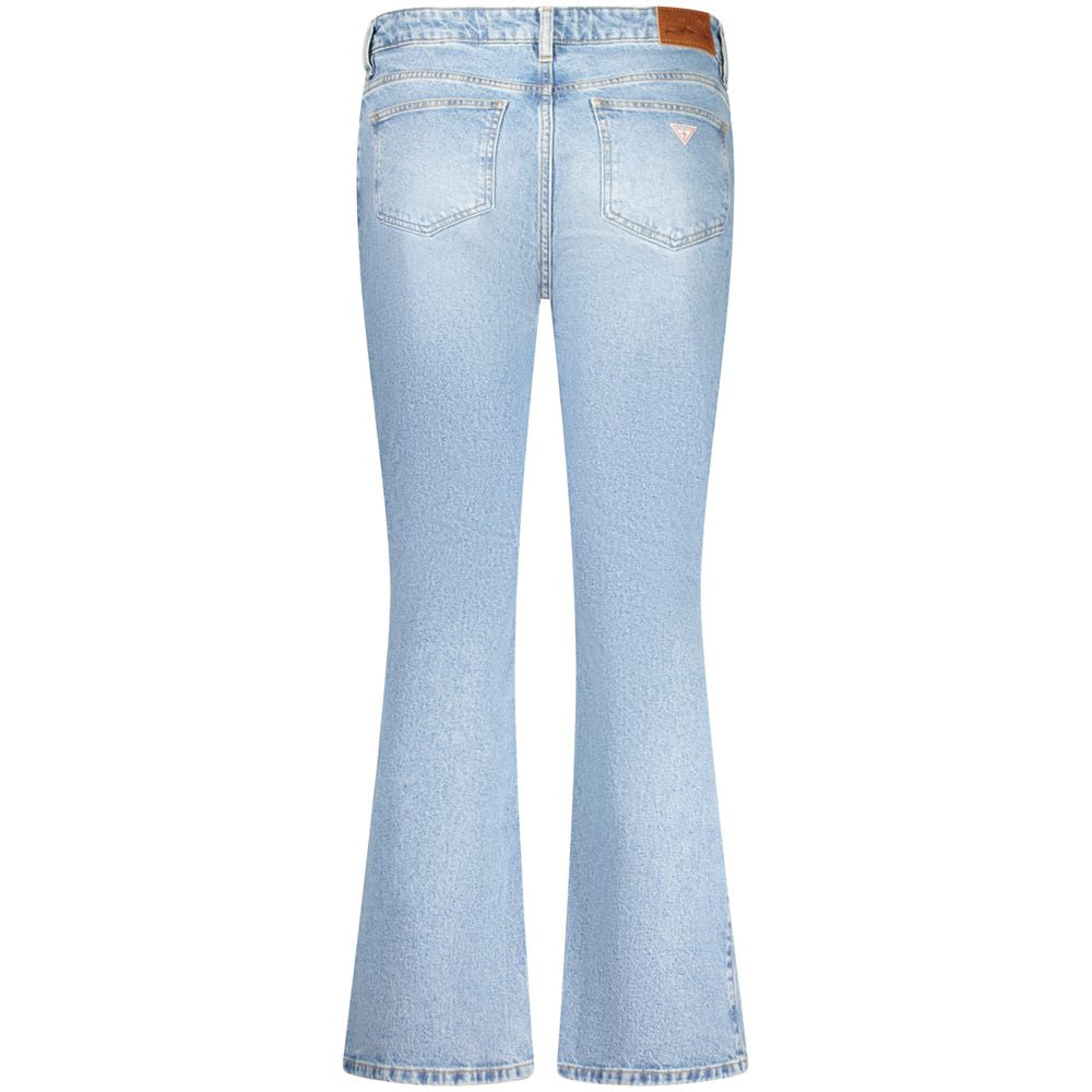 Light Blue Cotton Jeans & Pant