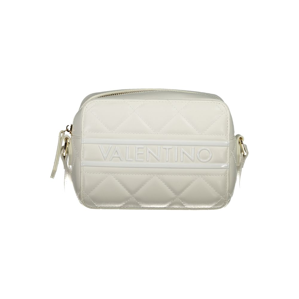White Polyethylene Women Handbag