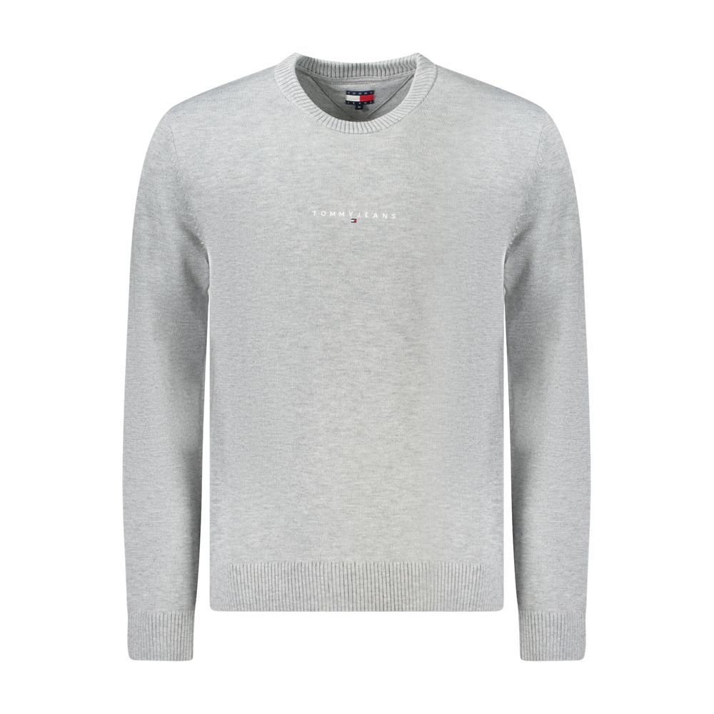 Gray Wool Men Sweater