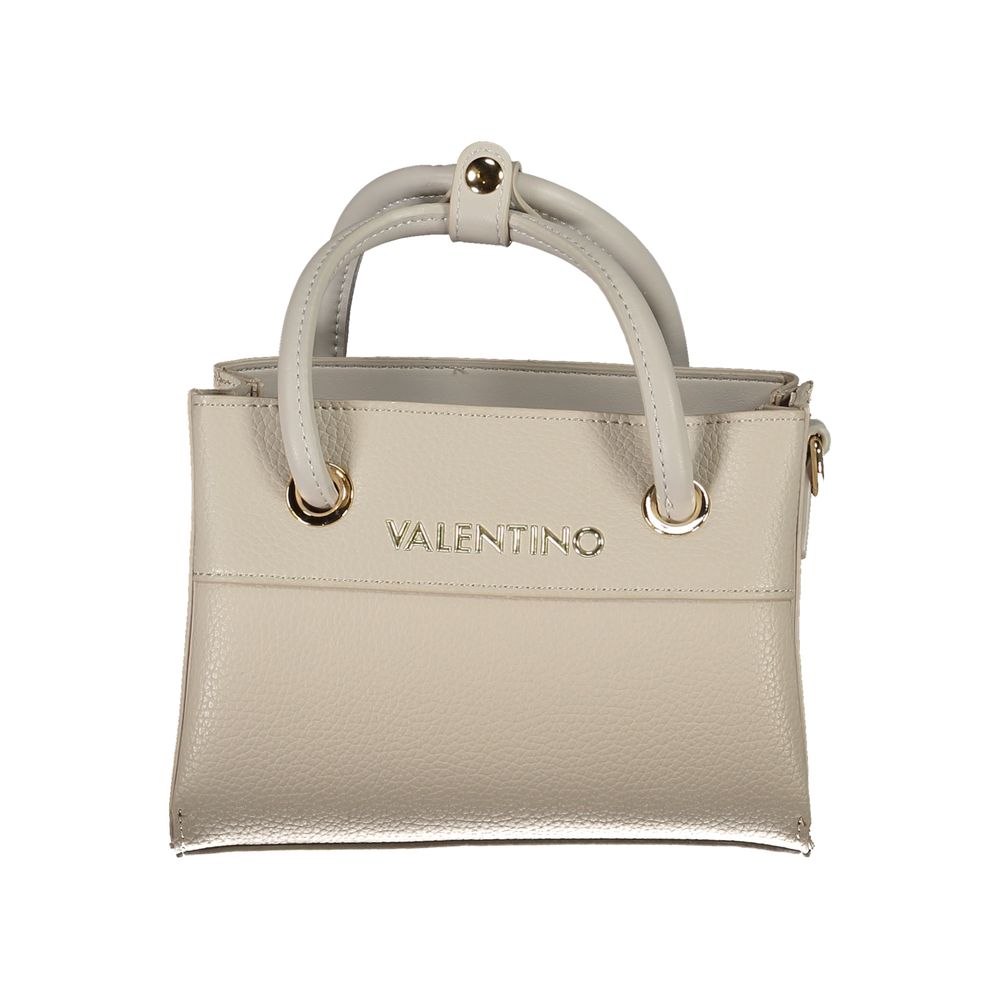 Gray Polyethylene Handbag
