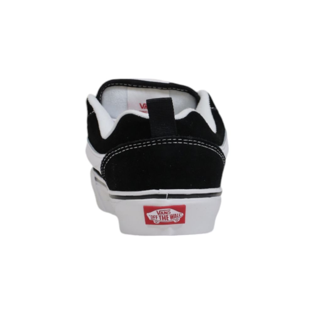 Black And White Leather Sneaker