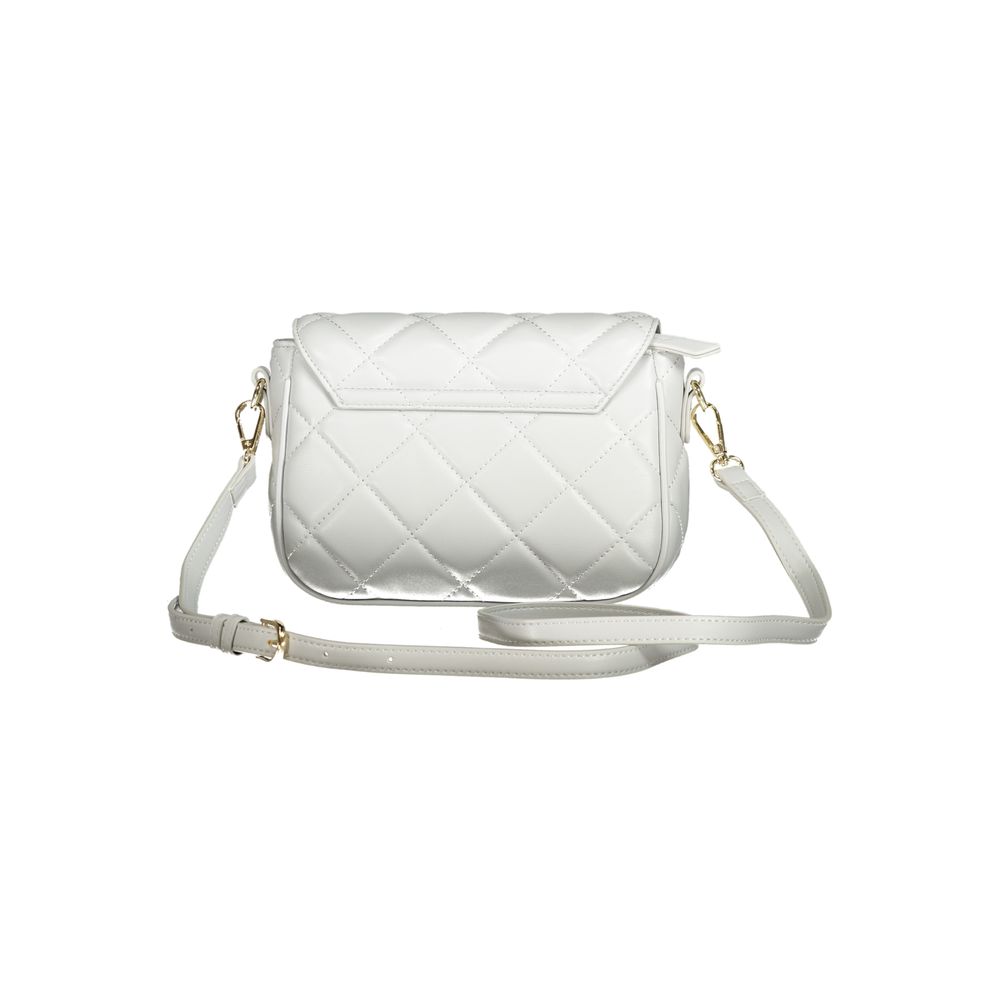 Gray Polyethylene Women Handbag