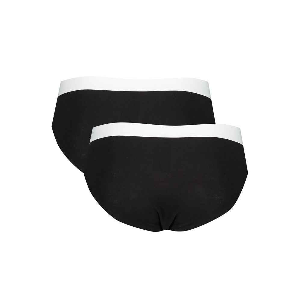 Black Cotton Men Underwear Pack