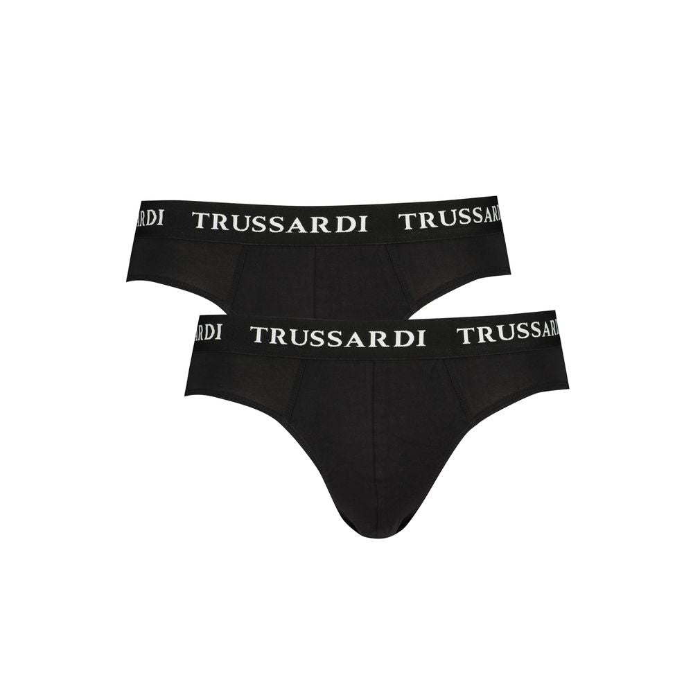 Black Cotton Men Underwear Pack