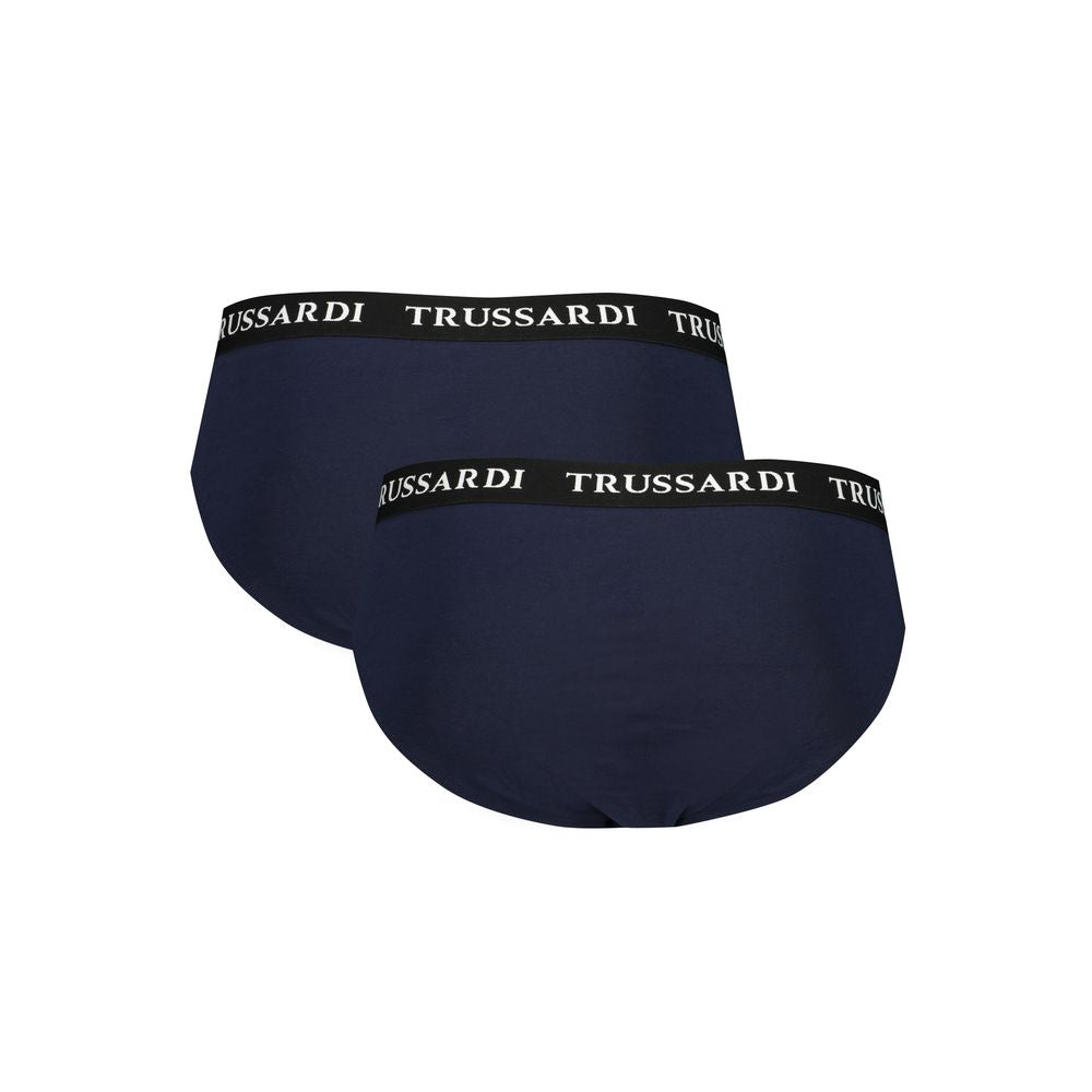 Blue Cotton Men Underwear Pack